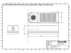 Abmessungen Cu-Control-Grip