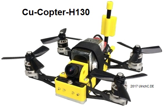 Cu-Copter-H130 Racecopter Quad