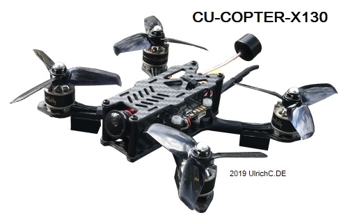 Cu-Copter-X130 Freestyle-Copter Quadrocopter Drohne