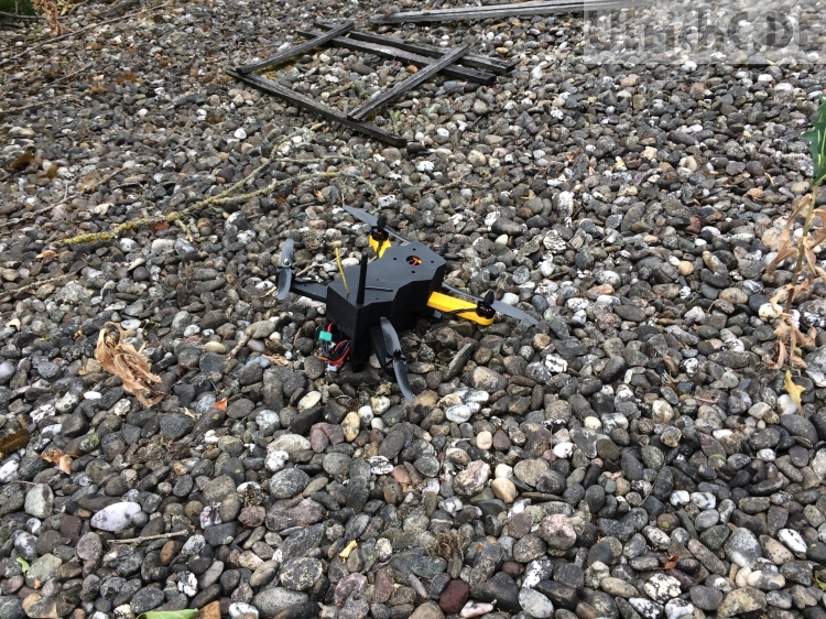 Quadrocopter Dachlandung 