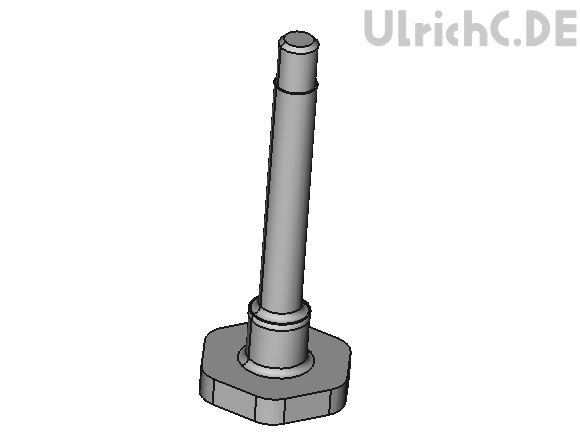 Quadrocopter Akkubefestigung
