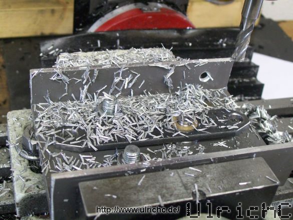 Bowdenzugübersetzung Gehäuse fräsen
