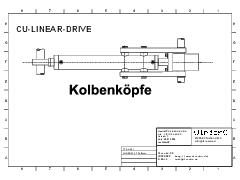 Technische Zeichnung Cu-Linear-Drive