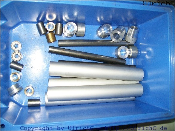 Linearantrieb Erste Teile