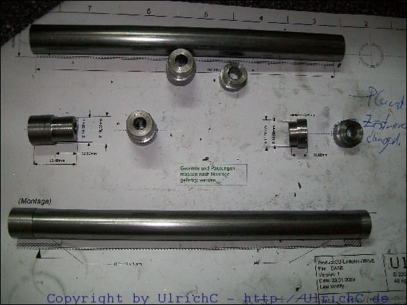 Linearkolben Konstruktion