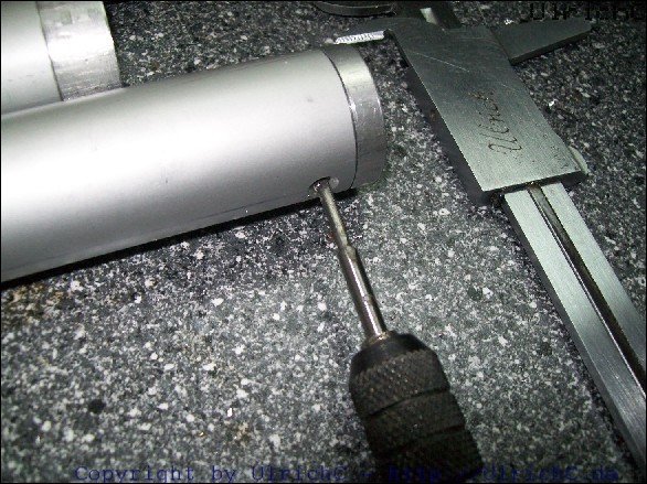 Verschraubung Zylindergehäuse 