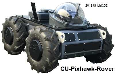 Cu-Pixhawk-Rover Autonomer Roboter Quadrocopter Rover