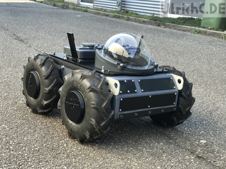 Roboterfahrzeug Testanwendung