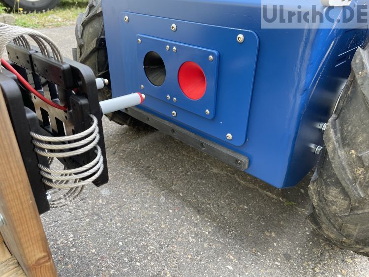 Roboter Anfahrt Station