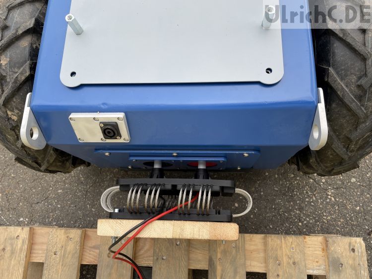 Roboter Anfahrt Station Seitenausgleich