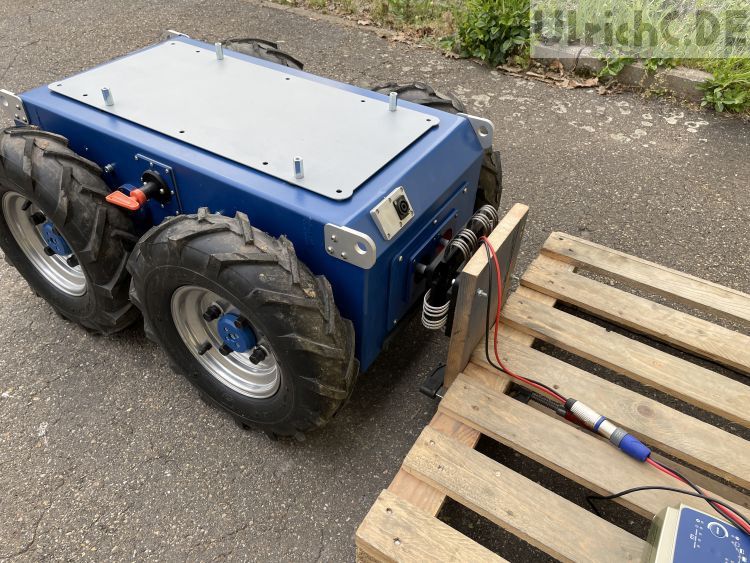 Roboter Ladestation Outdoor