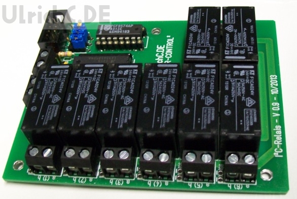 I2C Relais Erweiterung