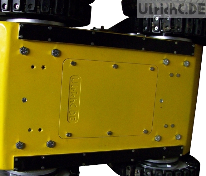 Wartungsdeckel Roboter Chassis