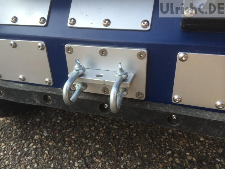 Montage Zug- und Lastbefestigung