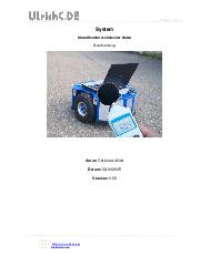 Dokumentation Cu-Robot(System) Daten