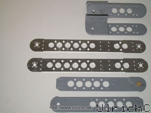 Hauptarm Aluniniumteile