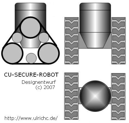 Mobiler Wach- und Sicherheitsroboter