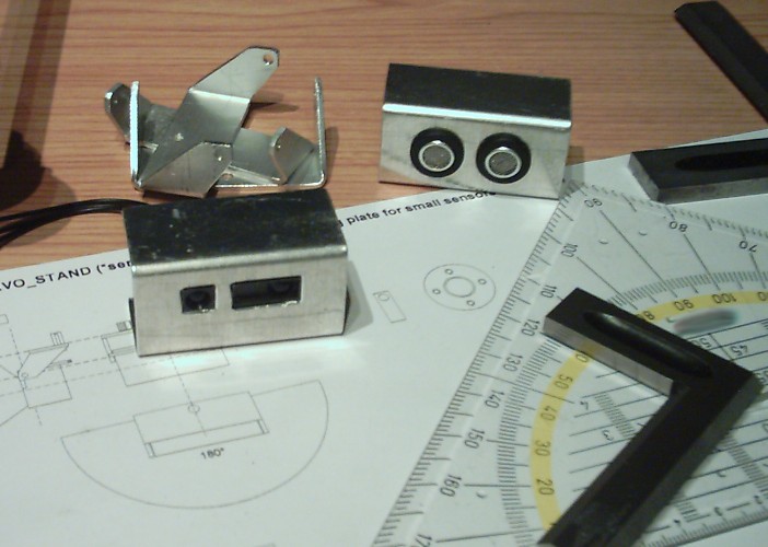 Verschiedene Sensorgehäuse