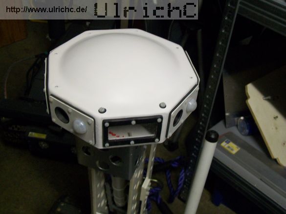 Sensorkopf am Roboter