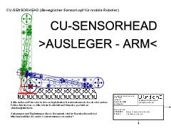 Technische Zeichnung Cu-Sensorhead