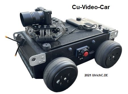 Roboter Video-Fahrzeug mit Vibration Isolator