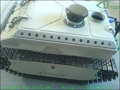 Roboter Deckel Steuerungsaufbau