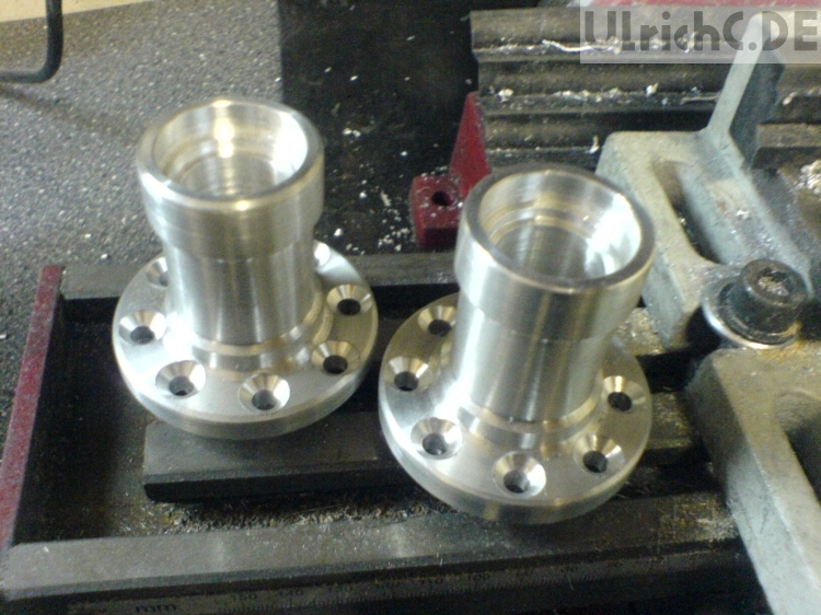 Kettenchassis Lagerflansche