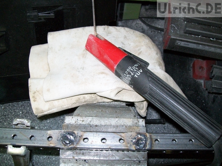 Chassisrahmen Schweißbuchsen