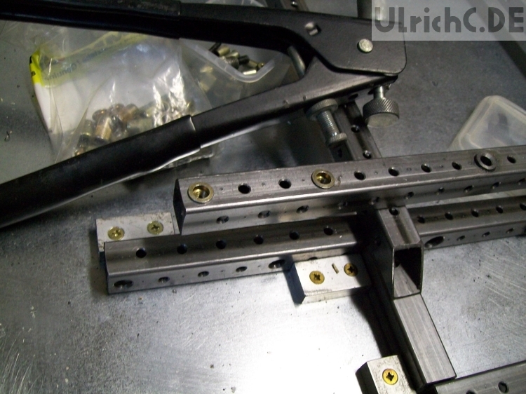 Chassis Rahmenteile Gewindenieten