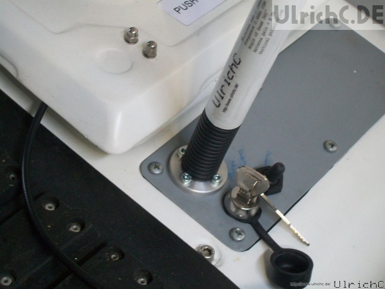 Roboter Antennenbefestigung