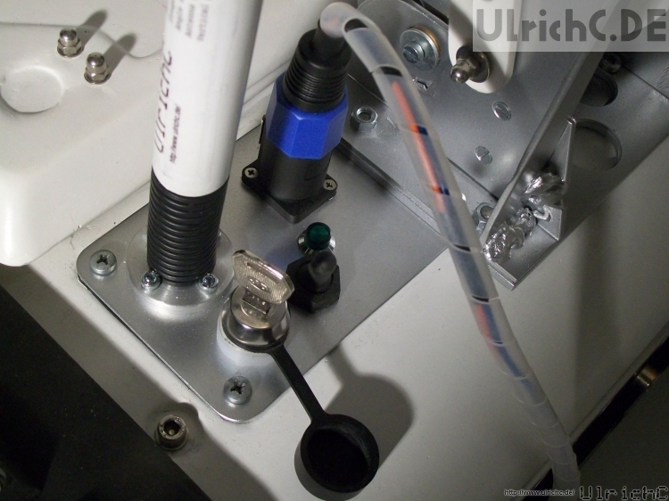 Roboter Ladeanschluss