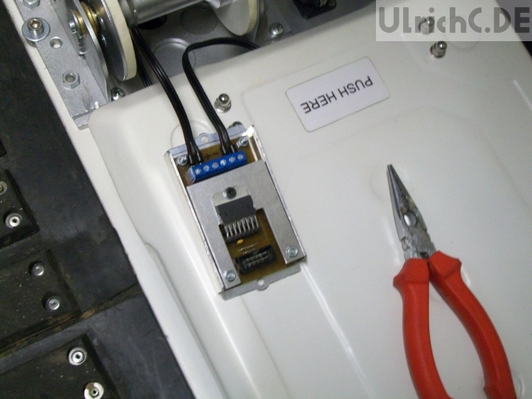 Sensorkopf Motorsteuerung