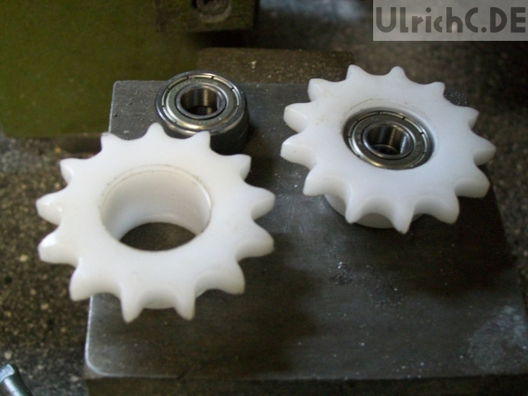 Kettenspanner Lagerung