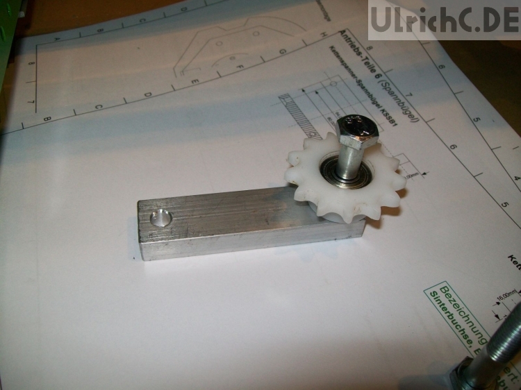 Kettenspanner Spannhebel