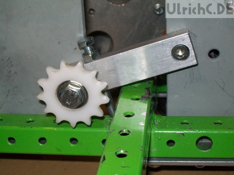 Kettenspanner funktionsbereit