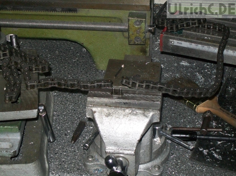 Antriebsketten Ablängen