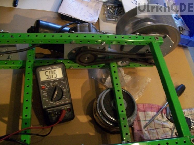 Antriebsmotor Stromaufnahme