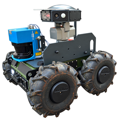 Cavern-Crawler Minenroboter zur Fernhantierung in alten Stollen