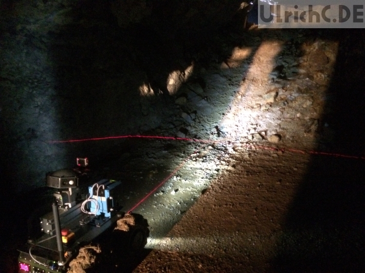 Roboter in H&ouml;hle 