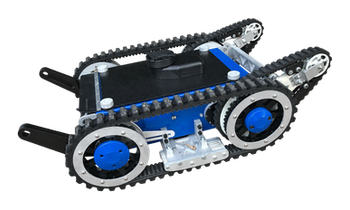 Police-Robot Roboterfahrzeug für Polizeibehörden.