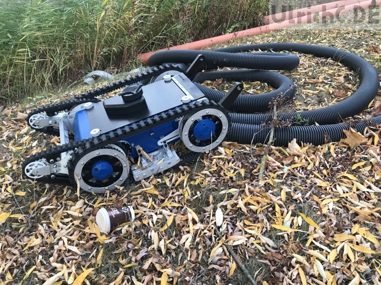 Polizei Roboter Testumgebung