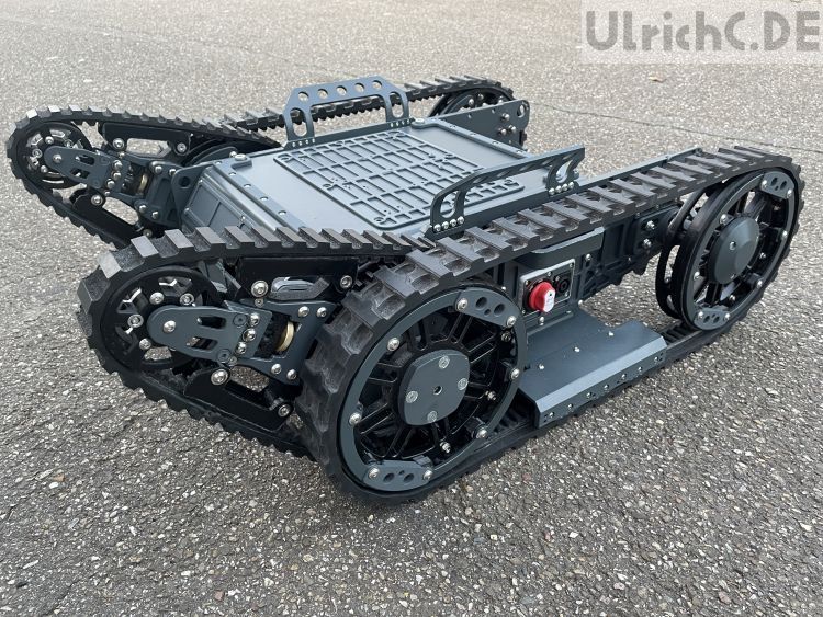 Police Robot Tracked Chassis