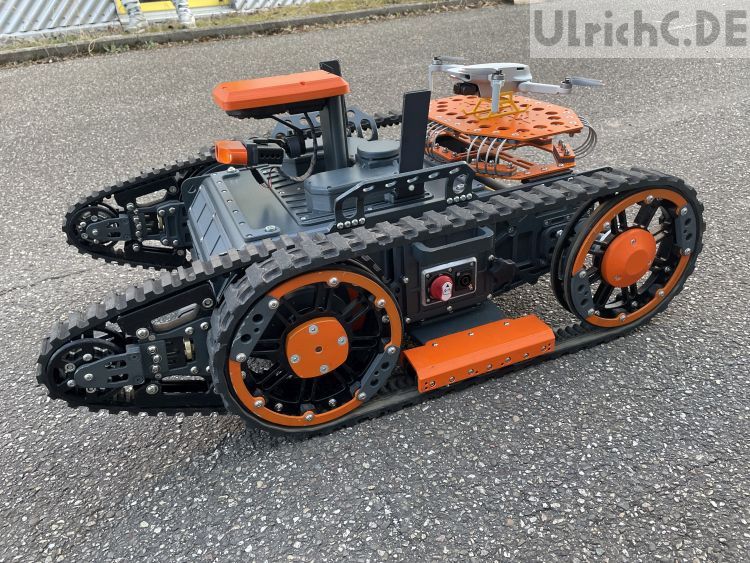 Police Robot Drohne
