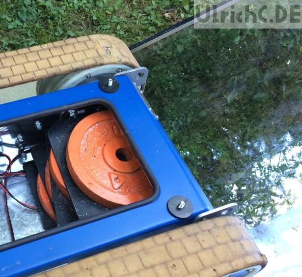 Roboter Zuladung Solar Cleaner