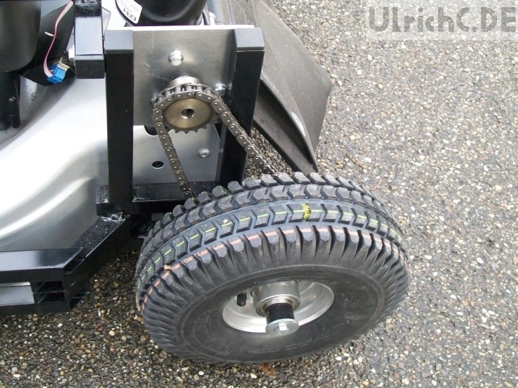 Rasenmäher Ketten nachspannen