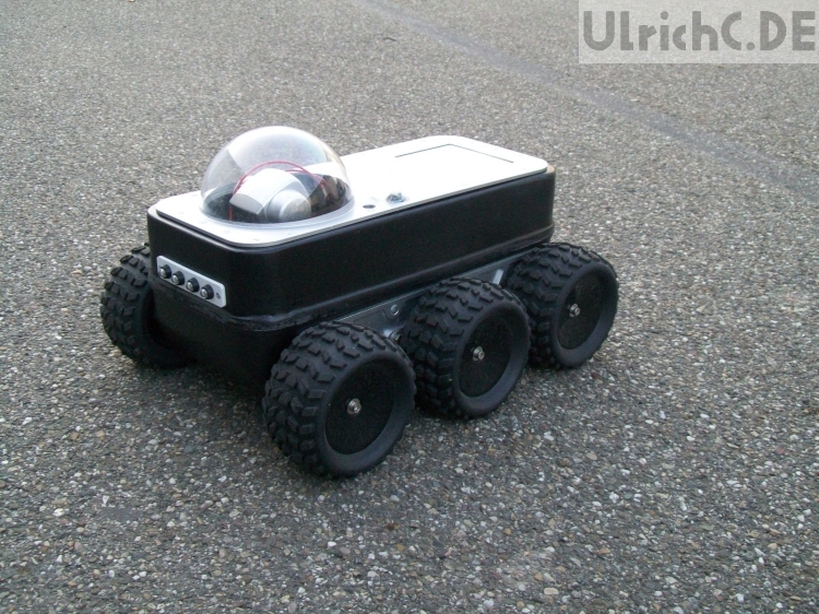 6WD Robot Chassis Aufbau
